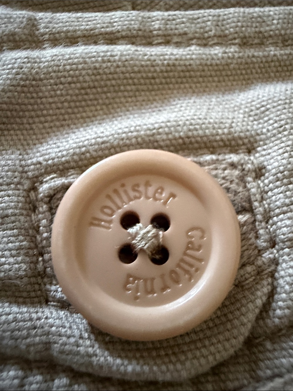 Beige Knee-Length low rise Shorts - Picture 8 of 9